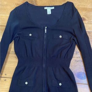 White House Black Market fitted sweater